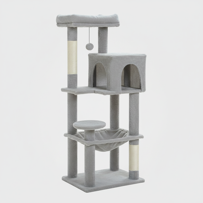 5-Level Cat Tree with Condo | Modern Cat Tower for Climbing 3