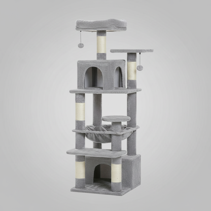 6-Level Cat Tree Tower for Large Cats | Cat Furniture 0