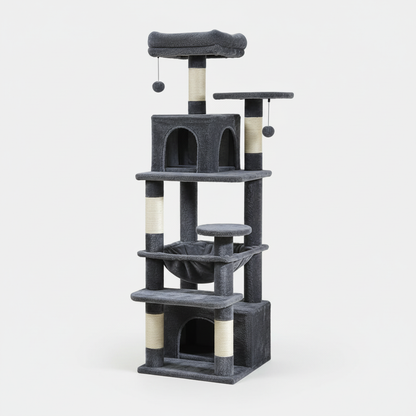 6-Level Cat Tree Tower for Large Cats | Cat Furniture 1