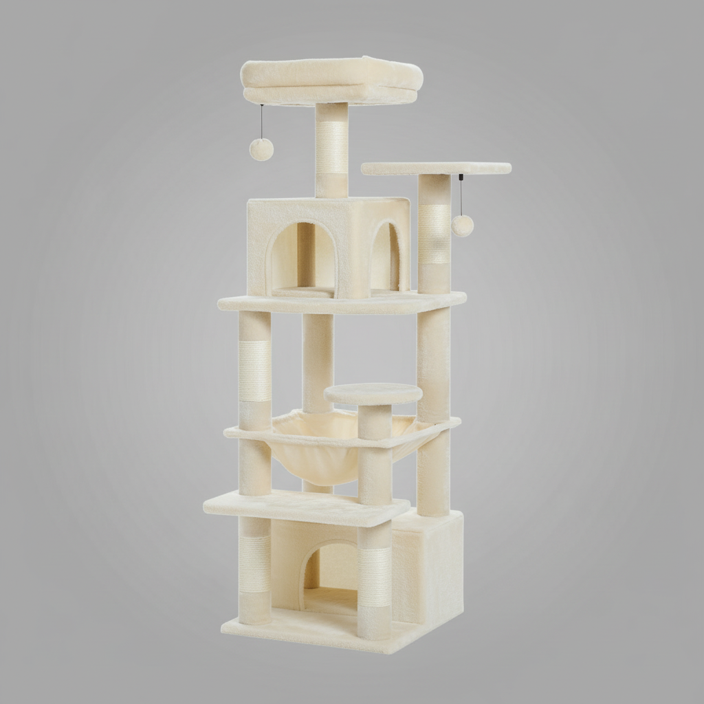 6-Level Cat Tree Tower for Large Cats | Cat Furniture 2