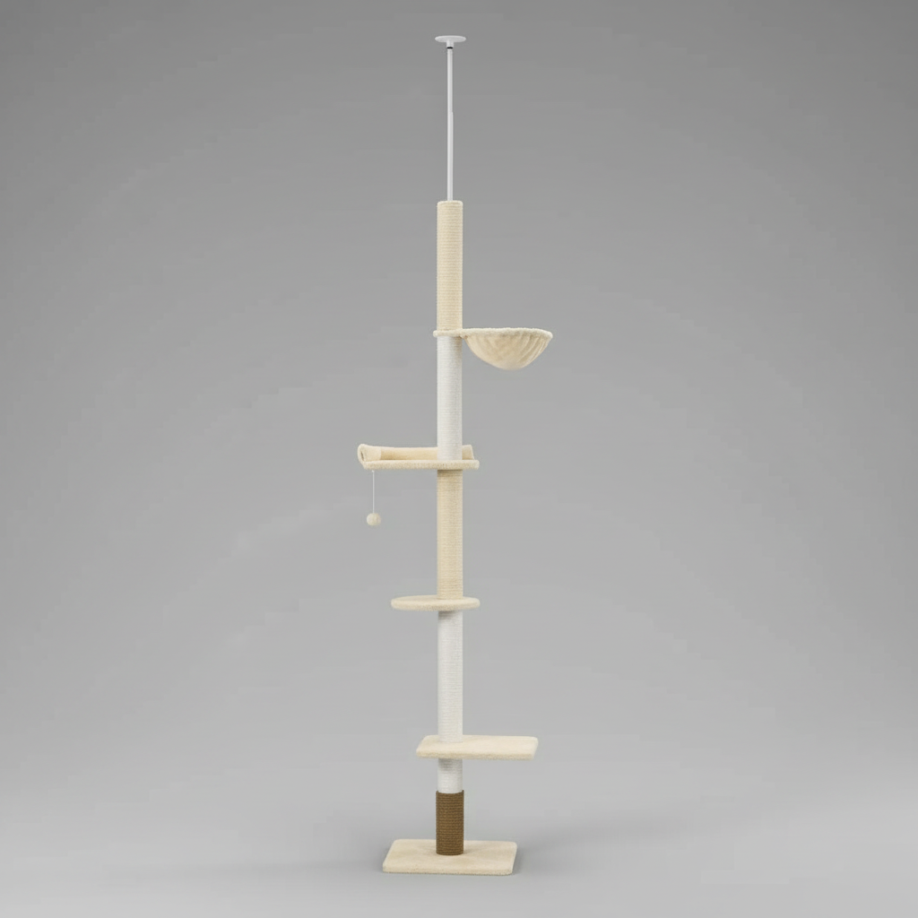 Adjustable Cat Tree | Multi-Level Cat Tower for Climbing 0