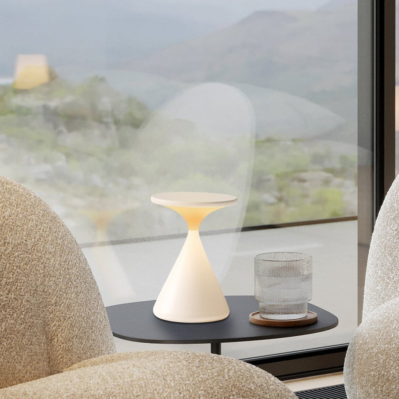 Aeron Hourglass | Cordless Table Lamp with Adjustable Brightness