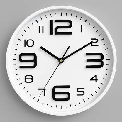Colorful Cartoon Kids Wall Clock | 30cm Round Design