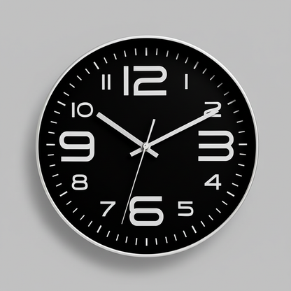 Colorful Cartoon Kids Wall Clock | 30cm Round Design
