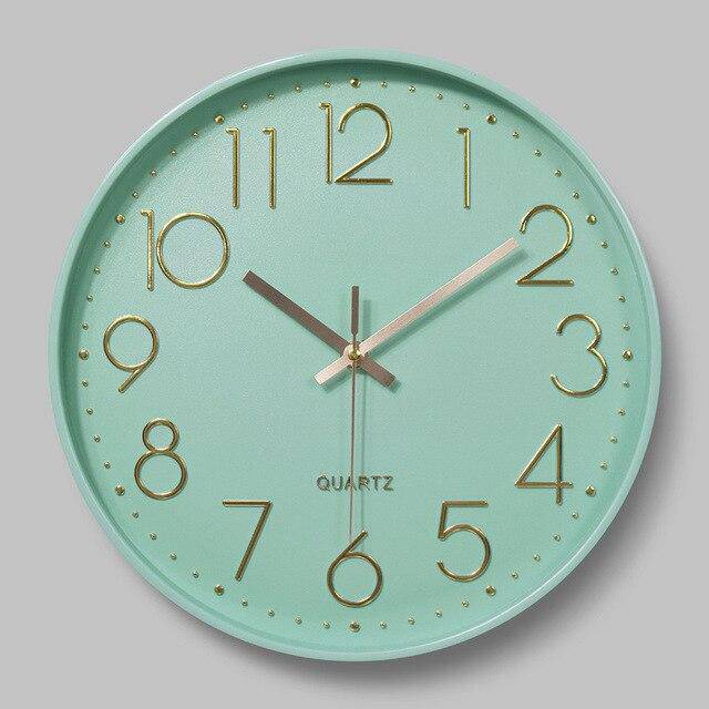 Colorful Round Wall Clock | Modern Wall Clock Decor 4