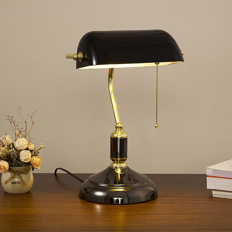 European Glass Table Lamp | Elegant Bedside or Desk Lamp