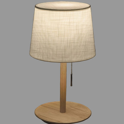 Gentle Glow | Nordic Walnut Table Lamp