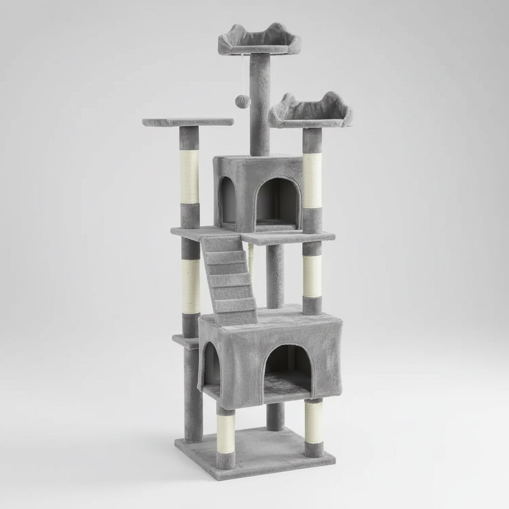 Large Cat Tower | Multi-Level Cat Tree for Big Cats 1
