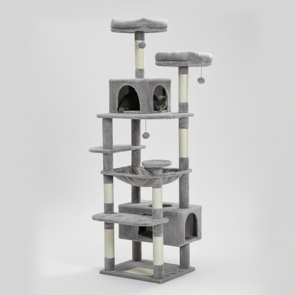 Spacious Cat Tower for Large Cats | Indoor Cat Tree 1