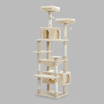 Spacious Cat Tower for Large Cats | Indoor Cat Tree 2