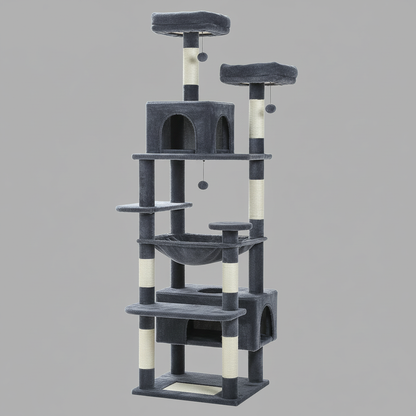 Spacious Cat Tower for Large Cats | Indoor Cat Tree 3