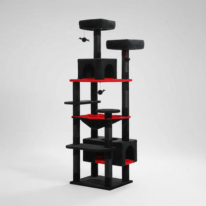 Spooky Cat Tree | 72-Inch Multi-Level Cat Tower for Large Cats 0